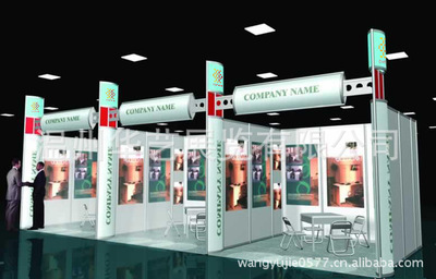 温州华艺展览 八棱柱八通系列铝合金标准摊位材料一站式解决方案